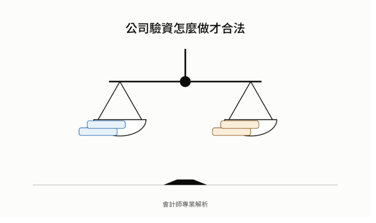 驗資